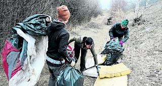 Abfall. Im Biotop wird so allerhand entsorgt.  