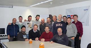 Absolventen des ersten Sprachkurses der Syna.