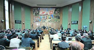 W&uuml;rdiger Rahmen. Der Verfassungsrat soll im Sittener Grossratssaal tagen. 