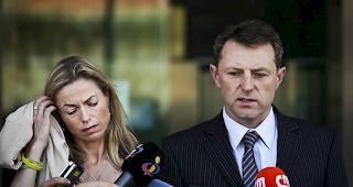 Geben Hoffnung nicht auf. Die Eltern der vermissten Maddie Mccane.