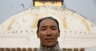 Kami Rita Sherpa steht vor seiner 22. Besteigung des h&ouml;chsten Bergs der Welt.
