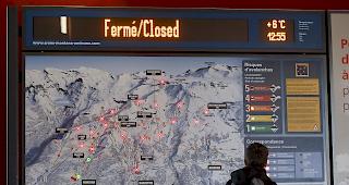 Noch geschlossen. Ab Freitag sind die Anlagen in Crans-Montana ab Freitag wieder offen. 