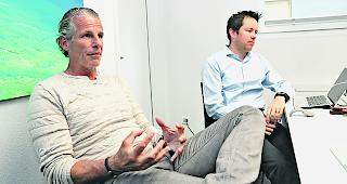Gesch&auml;ftsspitze. CEO Rainer Flaig, stellvertretender CEO Urs Zurbriggen...