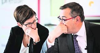 Ambivalent. Pr&auml;sidentin Karin Perraudin und Generaldirektor Paul Rabaglia warteten sowohl mit guten als auch mit schlechten Nachrichten auf. 