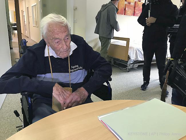Der 104 Jahre alte Australier David Goodall ist tot.