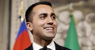 Luigi Di Maio, Chef der F&uuml;nf Sterne. In Italien sind die Beratungen &uuml;ber den Koalitionsvertrag noch nicht abgeschlossen. 