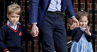 Prinz George und Prinzessin Charlotte werden am Samstag als Blumenkinder auftreten.