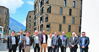 Generalversammlung. Der Verwaltungsrat von Valgrid in Naters, dem Versorgungsgebiet ihres Partneraktion&auml;rs EWBN Elektrizit&auml;tswerk Brig-Naters (EnBAG). 