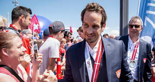 Empfang der Eishockey-Nationalmannschaft in Z&uuml;rich