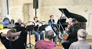Langsam und leise. &laquo;Entschleunigungs-Musik&raquo; war, was das Segantini Quartett mit Pianistin Helena Bugallo im Schloss Leuk boten. 