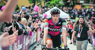 &laquo;Ich bin so zufrieden, aber so m&uuml;de&raquo;. Der 24-j&auml;hrige Oberwalliser Radrennprofi Kilian Frankiny. 