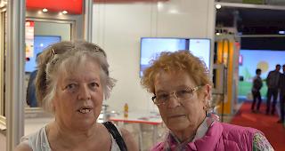Therese Lauber (68) und Agnes Bumann (81) beide aus Raron.