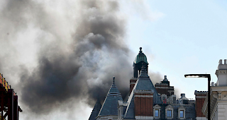 Gl&uuml;ck im Ungl&uuml;ck. In einem Hotel im Zentrum von London brach am sp&auml;ten Mittwochnachmittag ein Feuer aus. Verletzt wurde offenbar niemand.