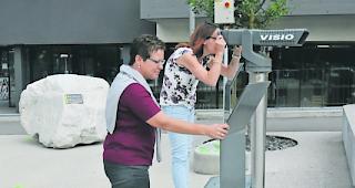 Selber gucken. Wie Erosion die Bergwelt rund um den Illgraben pr&auml;gt  &ndash;  man kann sich ein eigenes Bild davon machen. 