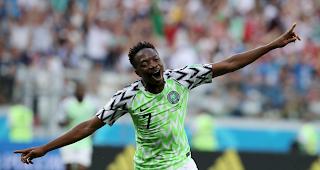 Ahmed Musa von ZSKA Moskau erzielte das 1:0 vier Minuten nach der Pause.