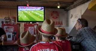 Bis zu 1,7 Millionen TV-Zuschauer verfolgten das Spiel zwischen der Schweiz und Serbien.