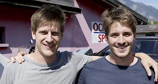 Yannick Schmid (28) und Olivier Burgener (27) aus Raron.