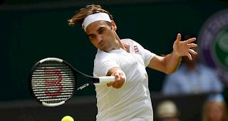 Roger Federer steht in Wimbledon im Viertelfinal. 