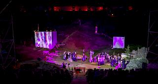 Von Wasser und Liebe. Impressionen des Freilichtspiels &laquo;Der letzte Sander von Oberried&raquo;.