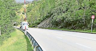 Ohne Ampeln. Am Simplonpass m&uuml;ssen die Automobilisten in diesem Sommer keine langen &shy;Wartezeiten in Kauf nehmen.