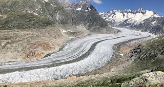 Die starke Gletscherschmelze d&uuml;rfte auch in den kommenden Wochen anhalten.