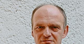 Spycher-Preistr&auml;ger. Thomas Lehr geniesst dank dem &shy;&laquo;Spycher: Literaturpreis Leuk&raquo; in den n&auml;chsten f&uuml;nf Jahren &shy;Gastrecht  in Leuk-Stadt. Foto zvg