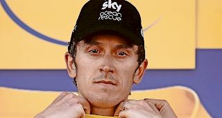 Weiterhin in Gelb. Der Brite Geraint Thomas hat den Gesamtsieg im Visier.Foto keystone