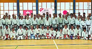 Die Walliser Delegation am 41. Sommerlager des SKISF Karate-Do Verbandes in Locarno