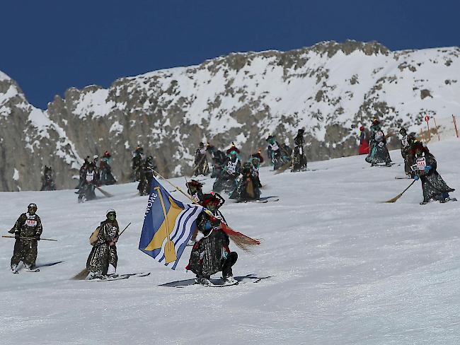 An der Belalp Hexe 2019 bietet eine neue Kategorie den Teilnehmern die Möglichkeit, sich entlang der Strecke an diversen Stationen kulinarisch verpflegen zu lassen.