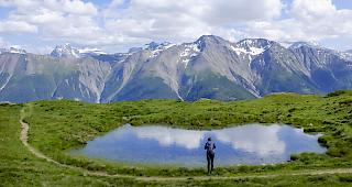Die Sommerhitze hat viele Touristen in die Berge gelockt.&nbsp;