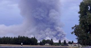 In der N&auml;he von Berlin ist ein grosser Waldbrand ausgebrochen.&nbsp;