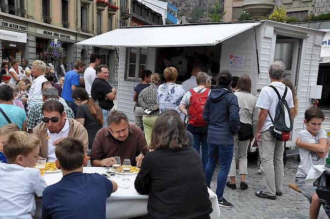 Impressionen des 1. kulinarischen Alpenstadtfests.