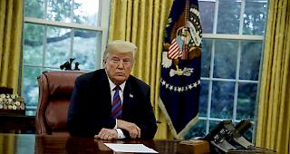 Harsche Kritik. US-Pr&auml;sident Donald Trump wirf dem Internetgiganten Google vor, Nachrichten &uuml;ber seine Person absichtlich zu manipulieren.