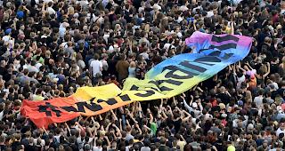 Sch&auml;tzungsweise 50'000 Besucher waren am Open-Air-Konzert.