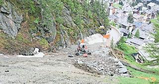 An der Piste &laquo;Howete&raquo; wurde in der Vergangenheit immer wieder gearbeitet.