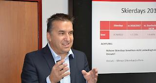 Zufrieden. Berno Stoffel, Pr&auml;sident der Walliser Bergbahnen, zog am Donnerstag anl&auml;sslich der Generalversammlung des Verbandes eine positive Bilanz zur Wintersaison 2017/18.