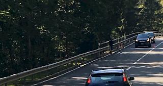 Die Unfallstelle in Morgins