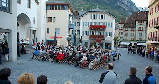 Zum Gedenken. Messe auf dem Sebastiansplatz, 25 Jahre nach dem Unwetter.