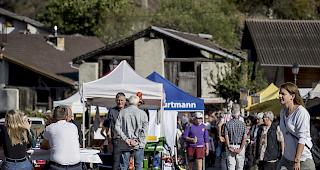 Auch in diesem Jahr war der Püru-Märt in Turtmann wieder gut besucht.