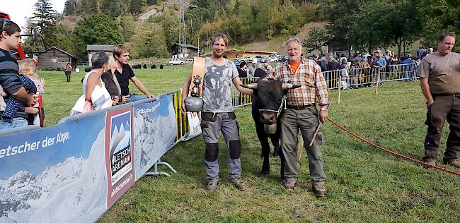 Rang 2 in der Gruppe A erkämpft sich «Corona» von Bregy Uli, Pasci und Lisi aus Ergisch/Gampel.