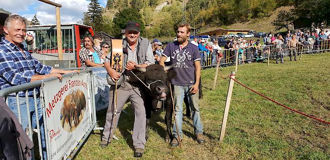 «Selma» aus der Eringerstallung Franzen auf der Bettmeralp klassierte sich in der Gruppe A auf dem 3. Platz.