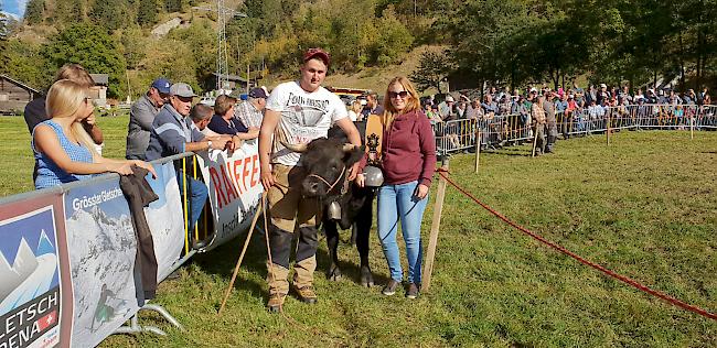 4. Platz in der Gruppe A für «Ronya» von Furrer Christoph aus St. Niklaus.