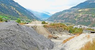 Bei der Ried-Briger Inertstoffdeponie &laquo;Moos&raquo; kommt es immer wieder zu starker Staubentwicklung.&nbsp;