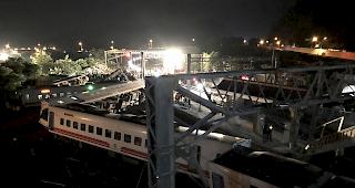 Der Zug war auf dem Weg in die ostchinesische K&uuml;stenstadt Taitung. Er sei erst seit sechs Jahren in Betrieb gewesen, berichtete die Bahnbeh&ouml;rde.