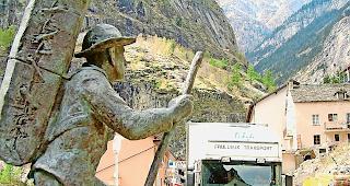 Schwerverkehr. Mehr Kontrollen am Simplon in Zukunft.