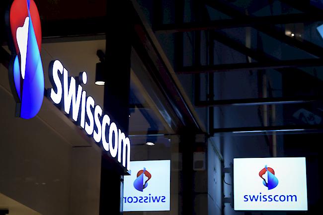 Swisscom verzeichnet einen Gewinnrückgang. 
