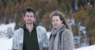 Das K&uuml;nstlerpaar J&eacute;r&eacute;mie Sarbach und Flurina Badel