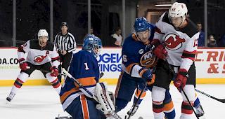 Weitere Niederlage. Die New Jersey Devils mit dem Natischer Nico Hischier befinden sich derzeit in einer Negativspirale. (Archivbild)