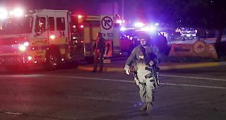 Schiesserei. Beim Angriff auf G&auml;ste eines Lokals in Kalifornien hat es mehrere Tote gegeben.