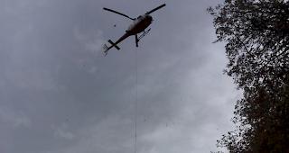 Das Opfer wurde von der Air-Glaciers ins Spital geflogen.
